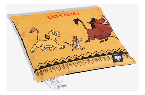 Almofada Pet Rei Leão Zc Pets 100% Poliester 28x24cm