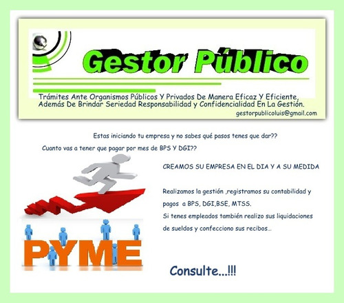 Imagen 4 de 7 de Gestor-trámites -bps-dgi -mtss-dgr-mtop-imm-apostillas-mec