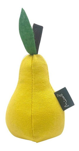 Brinquedo De Pelúcia Para Gatos Fruti Collection - Pera - Pp Cor Amarelo