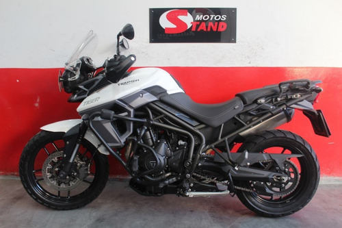 Imagem 4 de 11 de Triumph Tiger 800 Xrx 800xrx Abs 2017 Branca Branco