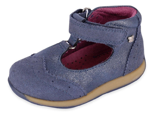 Zapato Reina Bebé Niña Azul Pillin