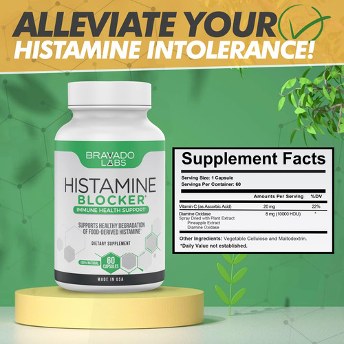 Bravado Labs Premium Histamine Block Supplement - Histamine