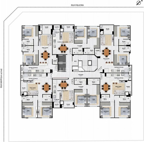 Imagem 13 de 15 de Oportunidade! Apartamento Com 2 Suítes E Sacada Com Churrasqueira! - 6226_1