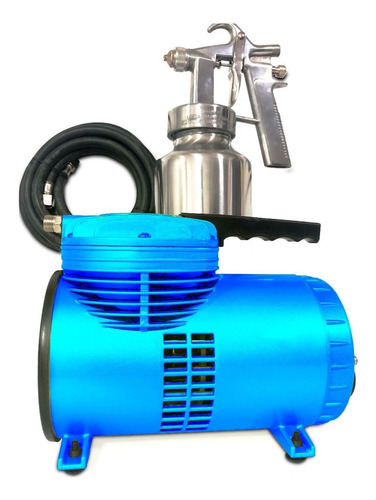 Imagen 3 de 5 de Mini Compresor De 1/4 Hp Portátil Potente Y Silencioso