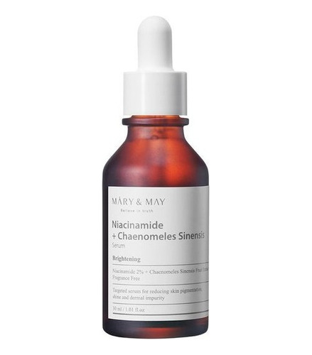 Mary&may Niacinamide +chaenomles Sinensis Serum  30 Ml