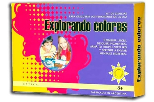  Juego De Ciencia Explorando Colores Descubrimientos Luces 