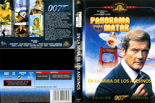 En La Mira De Los Asesinos- Roger Moore- James Bond- Dvd