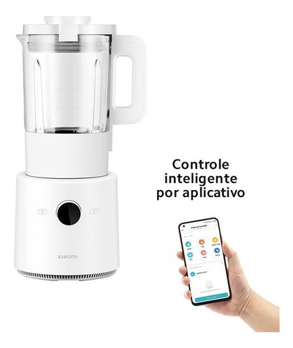 Liquidificador Inteligente Xiaomi Wifi Aquecimento Xm693 Cor Branco 110V