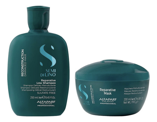 Reparative Shampoo 250ml + Mask 200ml Alfaparf