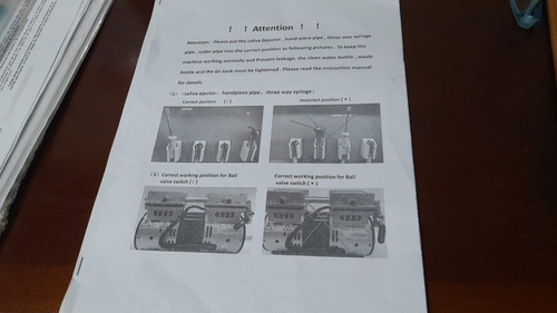Sillon Dental Portatil + Equipo Odontológico (Usado)