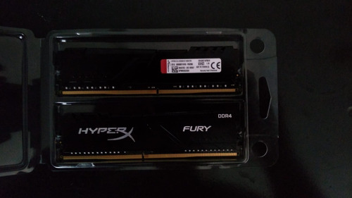 Imagem 3 de 3 de Memória Hyperx Fury, 8gb (2x4gb), 2666mhz, Ddr4, Cl16, Preto