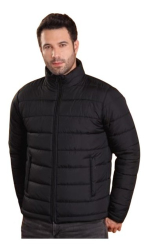 Chaqueta Hombre Acolchada Impermeable Invierno Abrigo Moda Masculina Cuello Alto Liviana Urbana Ropa De Calle Calidad Premium