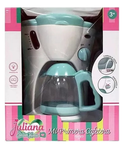 Juliana Cafetera Juguete C/ Luz Linea Sweet Home Micieloazul
