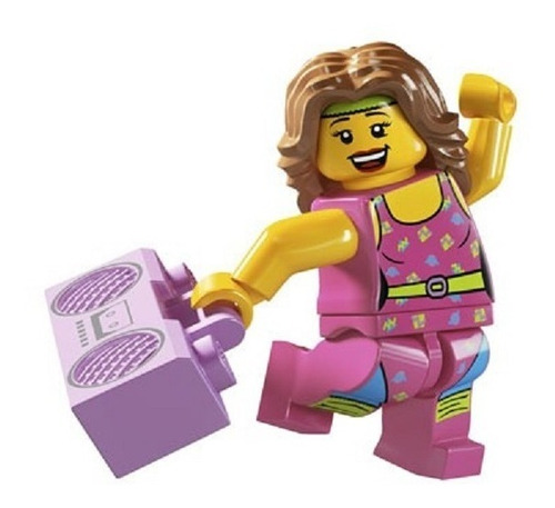 Todobloques Lego 8805 Minifigure Serie 5 Instructora Aerobic