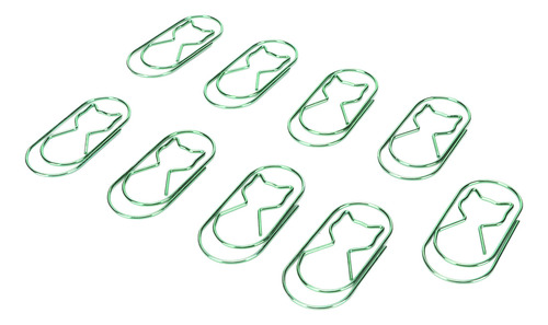 Clips Multifuncionales De Hierro Con Forma De Gato, 30 Unida