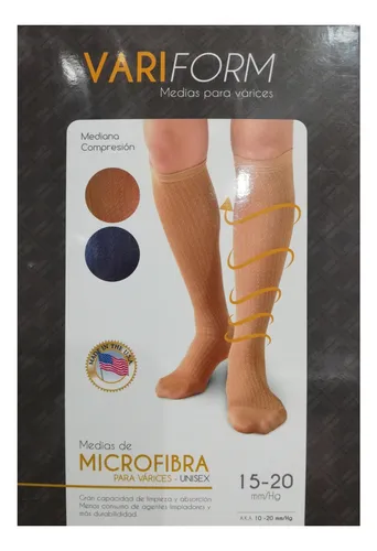 comprar Variform Medias Unisex Microfibra Compresión 15-20 P\u002Fvárices