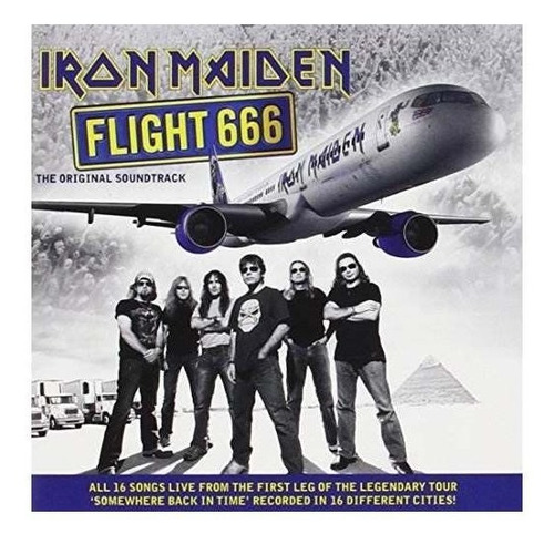 Iron Maiden Flight 666: The Original Soundtrack Usa Cd X 2