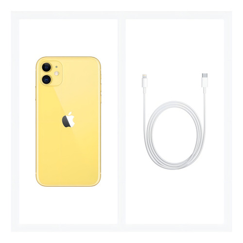 Apple iPhone 11 (128 GB) - Amarillo - Excelente (Reacondicionado)