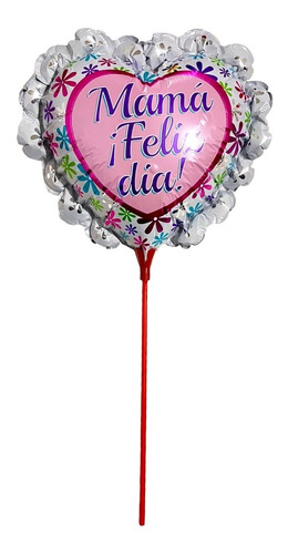 Globos Feliz Dia De La Mamá Pack 20 Unid Mm002