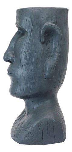 Design Toscano Al1917 Estatua De Maceta Con Cabeza De Moai M