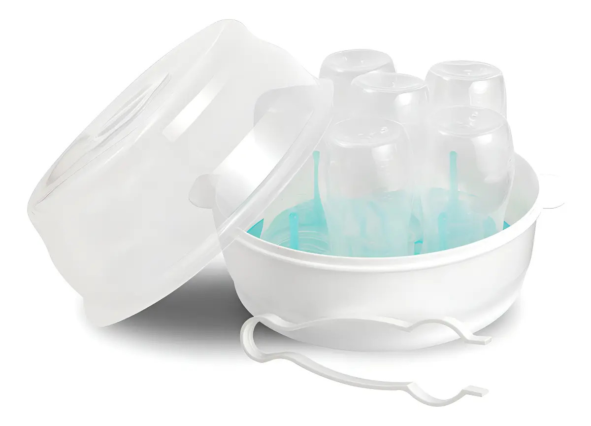 Esterilizador De Mamadeira Para Microondas - Buba Branco