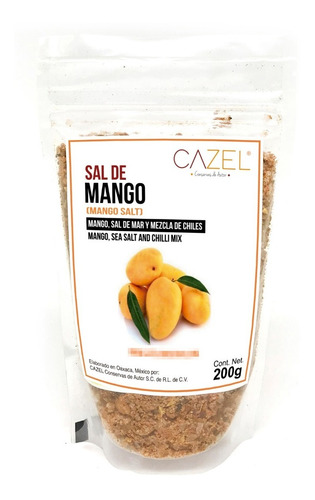 Sal De Mango 200g Tradicional Mixología Oaxaca 