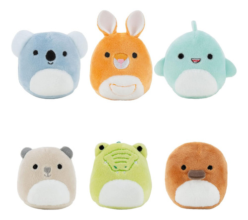 Squishville De Original Squishmallows Down Under Squad Plush