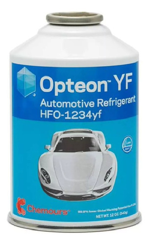 Gas R-1234yf De 340gr Para Autos - Opteon