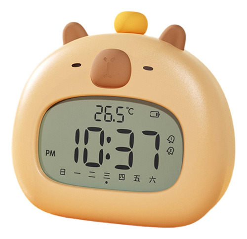 Reloj Despertador Digital Con Luz Nocturna Y Carga Usb Para