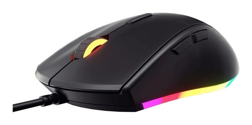 Imagen 1 de 10 de Mouse Gamer Cougar  Minos Xt Negro / Alta Precision / Rgb