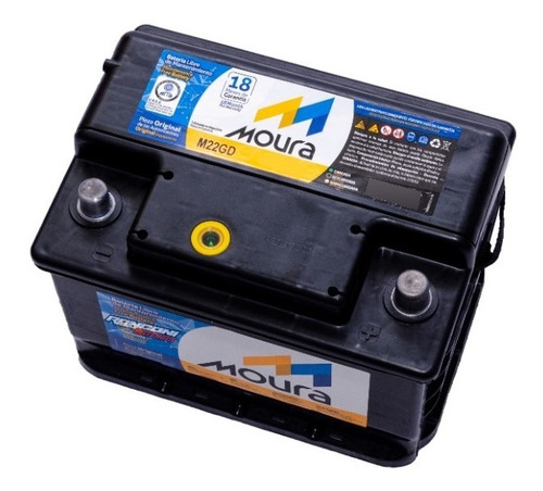 Bateria Moura M22gd 12x65 Reforzada Fiat Siena Eg