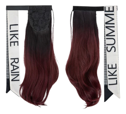 Coleta Extensión Ponytail Cola De Caballo+ Pañuelo P041 2t118