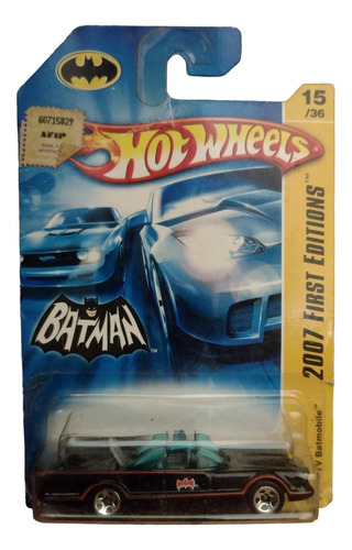 Hot Wheels Batman 2007 First Editions Batimovil Armonyshop