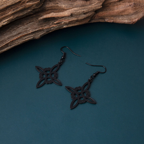 Pendientes Colgantes Con Nudo De Bruja (gd), Pendientes CoLG