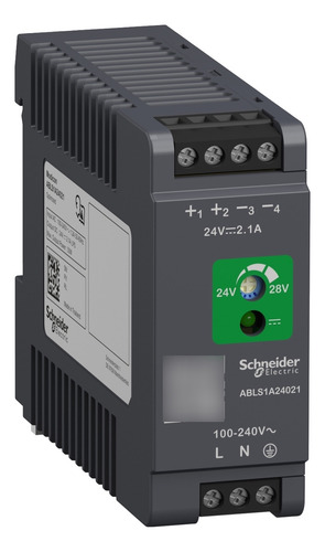 Abls1a24021 Plc Regulated Power Supply, 100 To 240v Ac, 24v