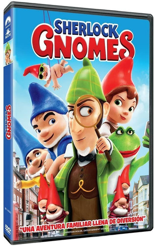 Sherlock Gnomes | Dvd Película Nueva