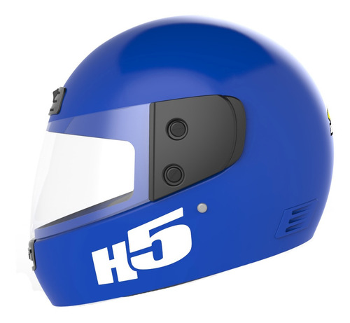 Casco Moto Halcon H5 Integral Azul Tienda Oficial