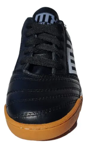 Botin De Futsal Cuero Vacuno Suela Caramelo Cocidos 97.188