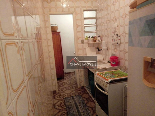Imagem 4 de 16 de Apartamento Com 2 Dormitórios À Venda, 60 M² Por R$ 182.000,00 - Centro - São Vicente/sp - Ap3125