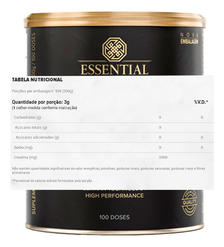 Kit 2x Crealift Creapure - 300g - Essential Nutrition