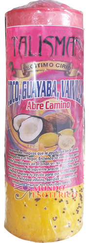 Velón Abre Camino - Coco Guayaba Vainilla Quita Bloqueos