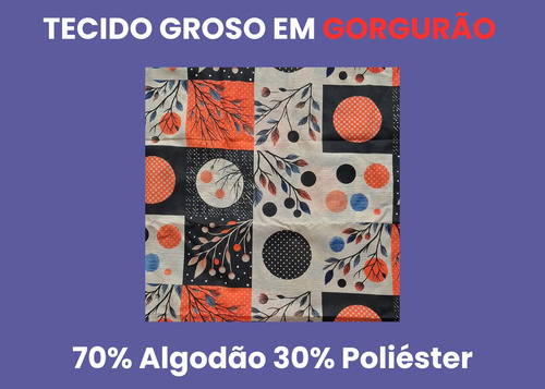 Capa De Colchão Solteiro Gorgurinho Tecido Grosso - Oasis Cor14 Florido Solteiro