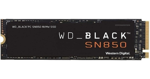 Wester Digital Black Ssd Sn850 1tb Nvme 7000 Mb/s