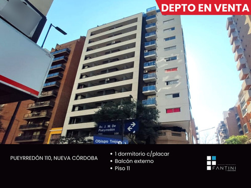 1 Dorm // Nva Cba // Piso Alto // Balcón // Mejor Zona