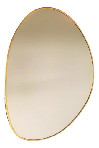 Espelho Gigante C/ Moldura 4 Cores Orgânico 80*90 Metalizado