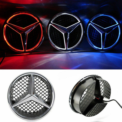 Emblema Led Mercedes Benz Calidad Premium Todos Modelos 