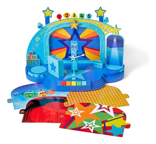 Playset Hand2mind Numberblock Fives Musical Superstar Stage
