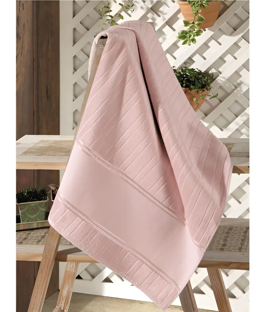 Toalha De Rosto Dohler Velour Artesanalle P/ Pintura 50x80 Cor 9933 - Rosa Claro