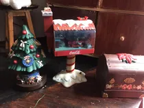 Comprar Coca Cola Coleccion Buzon,arbol Y Cofre Navideños