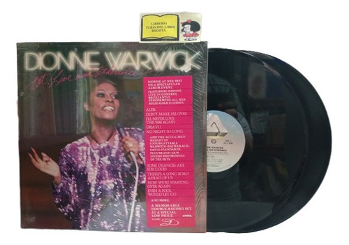 Lp - Acetato - Dionne Warwick - Hot Live And Otherwise - Pop
